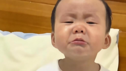 9个月宝宝学会按需落泪