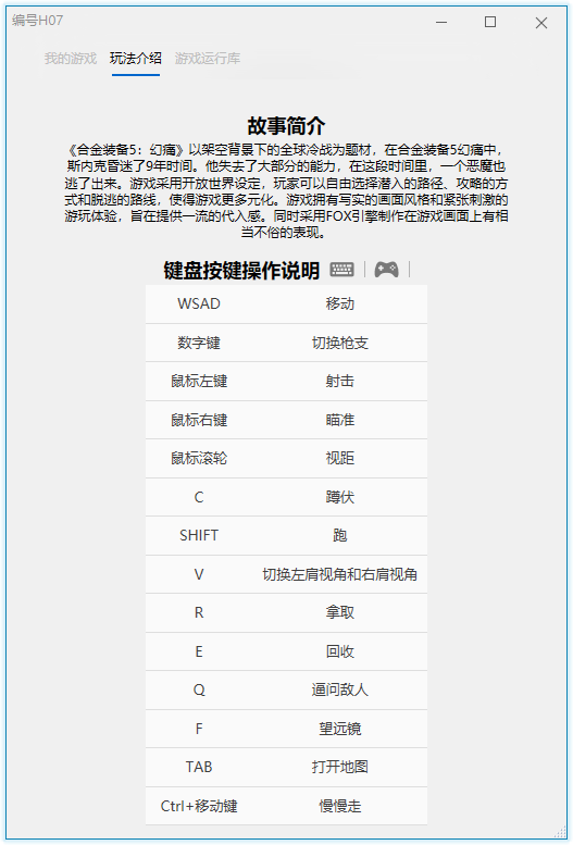 《合金装备5：幻痛》v1.15 图片1