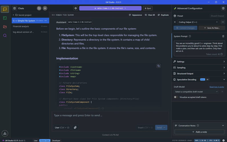 AI模型语言交互 LM Studio v0.3.36-1 图片3 AI模型语言交互 LM Studio v0.3.36-1 图片3