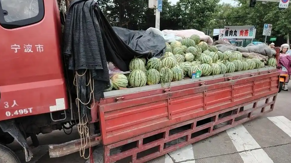 被顾客用西瓜砸头摊主获赔近7万