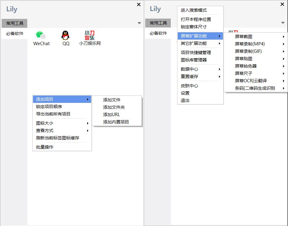 桌面快捷启动 Lily v5.0 图片4