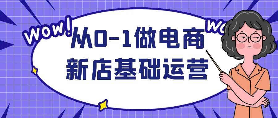 从0-1做电商新店基础运营 图片1