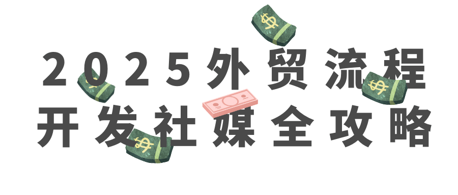 2025外贸流程开发社媒全攻略 图片1