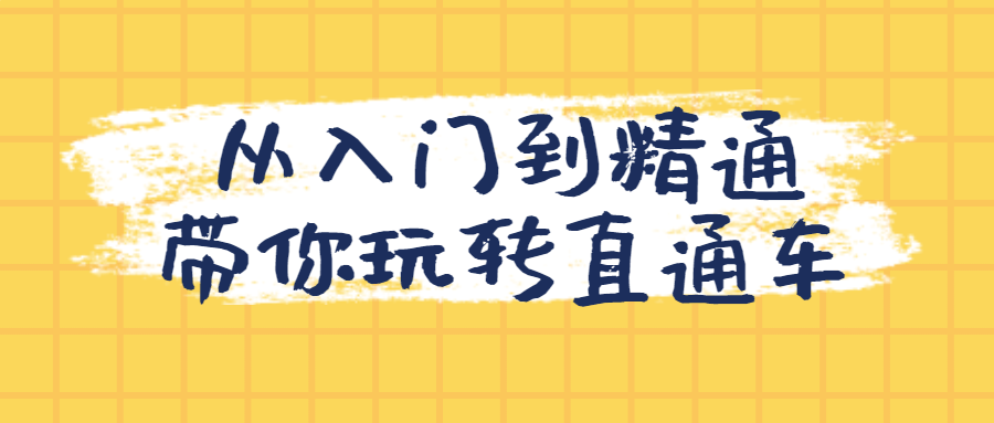 从入门到精通带你玩转直通车 图片1