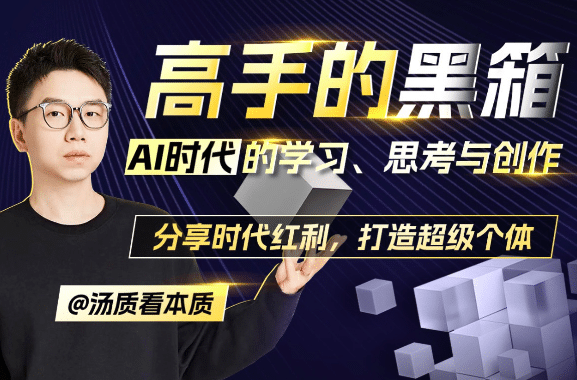 高手的黑箱:AI时代学习与创作 图片1 高手的黑箱:AI时代学习与创作 图片1