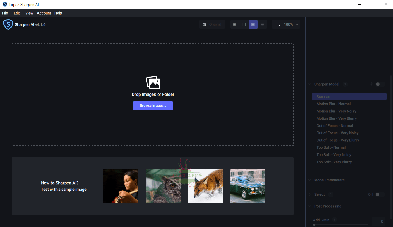 Topaz Sharpen AI v4.1.0便携版 图片2 Topaz Sharpen AI v4.1.0便携版 图片2