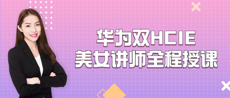 华为双HCIE美女讲师全程授课 图片1